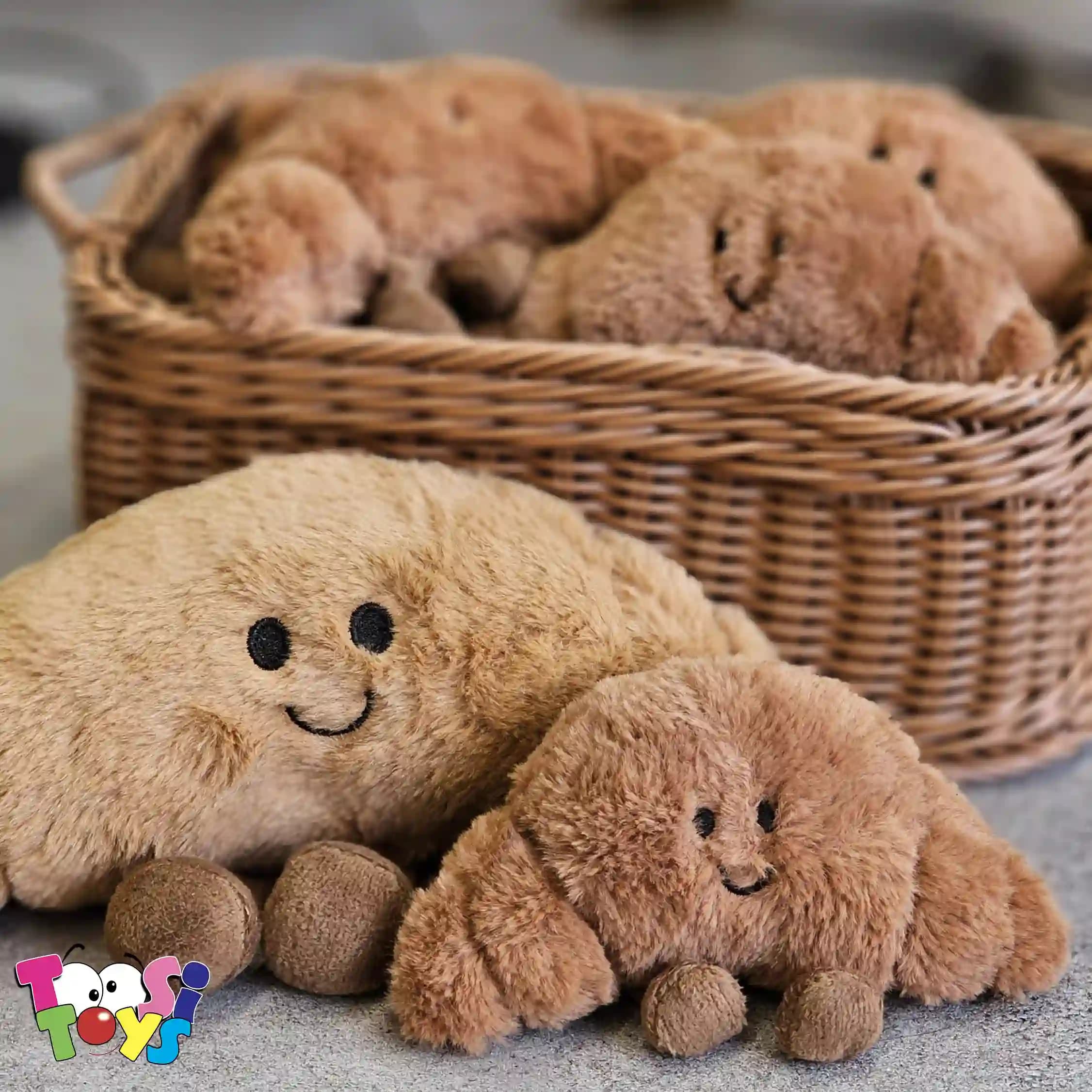 عروسک آویز جاکلیدی کروسان