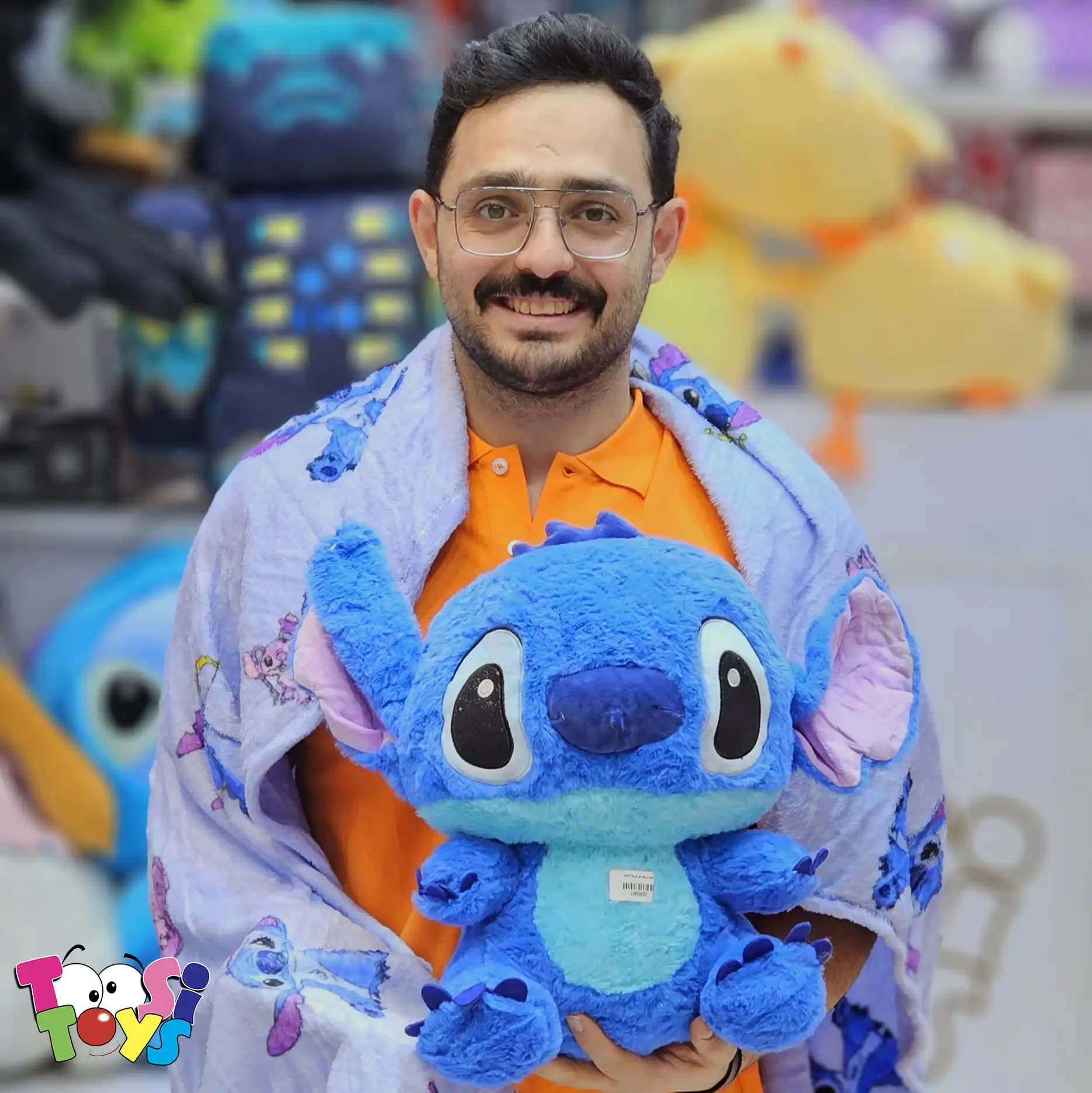 عروسک پتو بالشتی استیج 3 رنگ — تصویر ۴