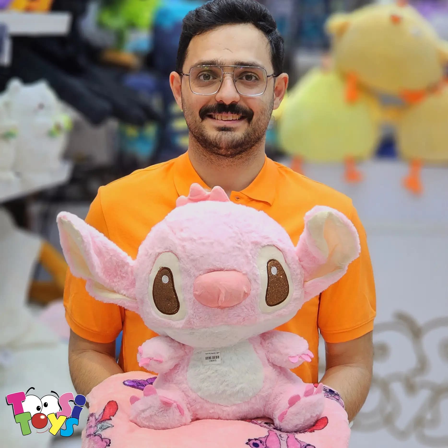 عروسک پتو بالشتی استیج 3 رنگ — تصویر ۳