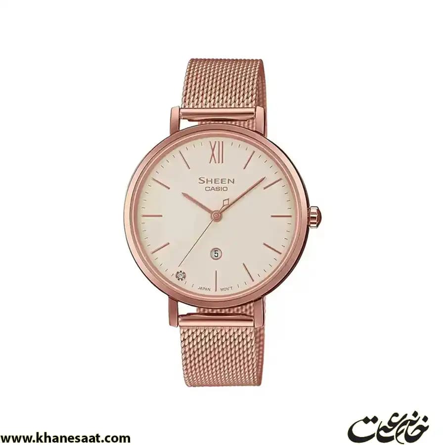 ساعت مچی زنانه کاسیو شین اصل مدل SHE-4539CGM-4AUDF — تصویر ۲