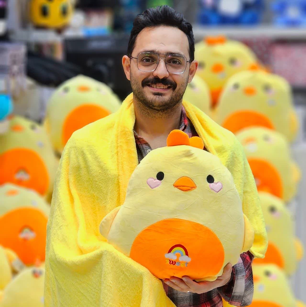 عروسک پتو بالشتی حیوانات — تصویر ۷