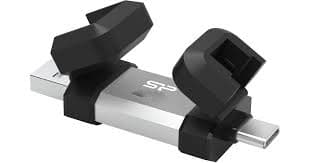 فلش مموری USB 3.2 سیلیکون پاور مدل C51 ظرفیت 256 گیگابایت — تصویر ۵