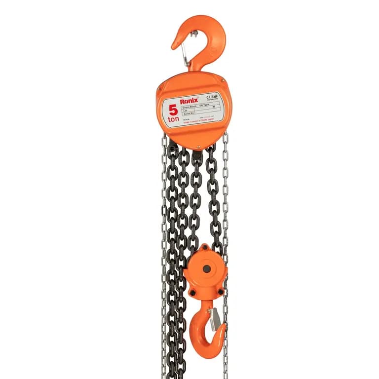 جرثقیل دستی زنجیری RH-4106 رونیکس (5 تن – 3 متری)