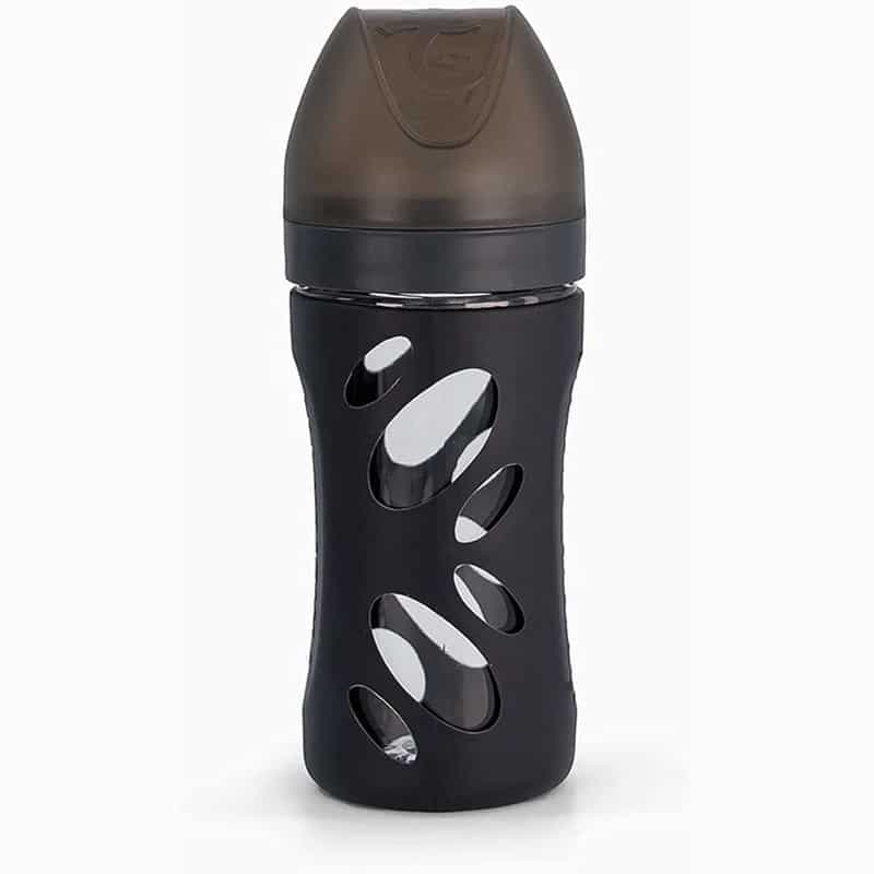 شیشه شیر پیرکس 260 میل محافظ دار توییست شیک Twistshake مشکی — تصویر ۲