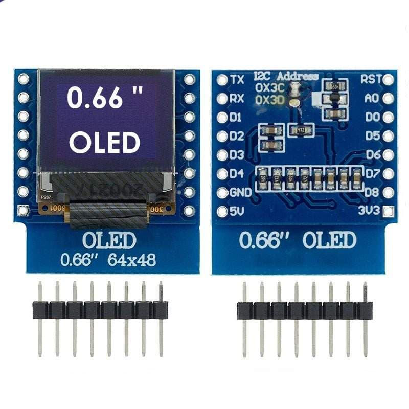شیلد نمایشگر OLED برد Wemos Mini D1 — تصویر ۳