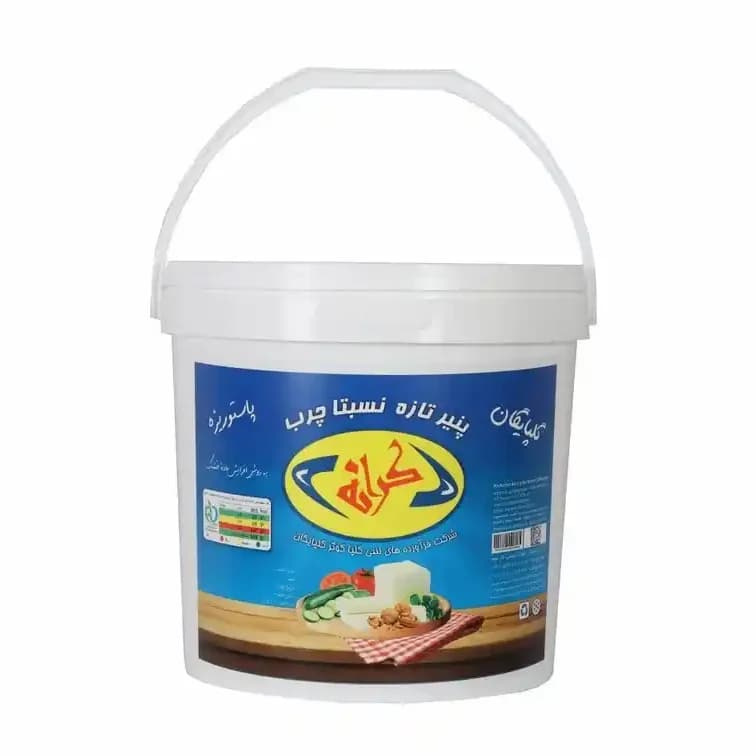 پنیر تازه کرانه گلپایگان 10 کیلوگرم