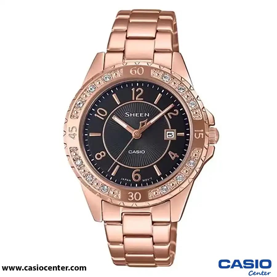 ساعت مچی زنانه کاسیو شین اصل مدل SHE-4532PG-1A