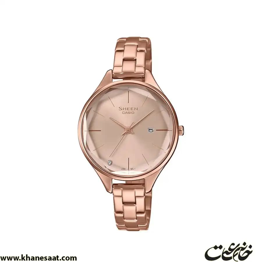 ساعت مچی زنانه کاسیو شین اصل مدل SHE-4062PG-4AUDF — تصویر ۷