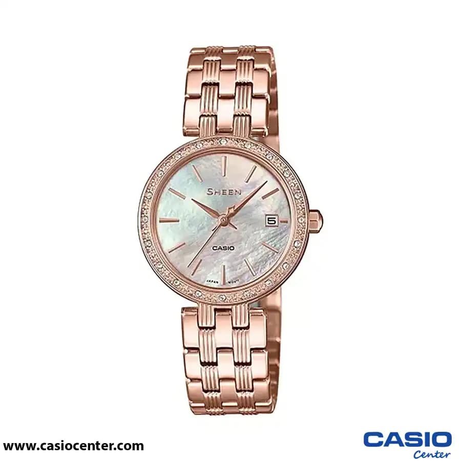 ساعت مچی زنانه کاسیو شین اصل مدل SHE-4060PG-4A