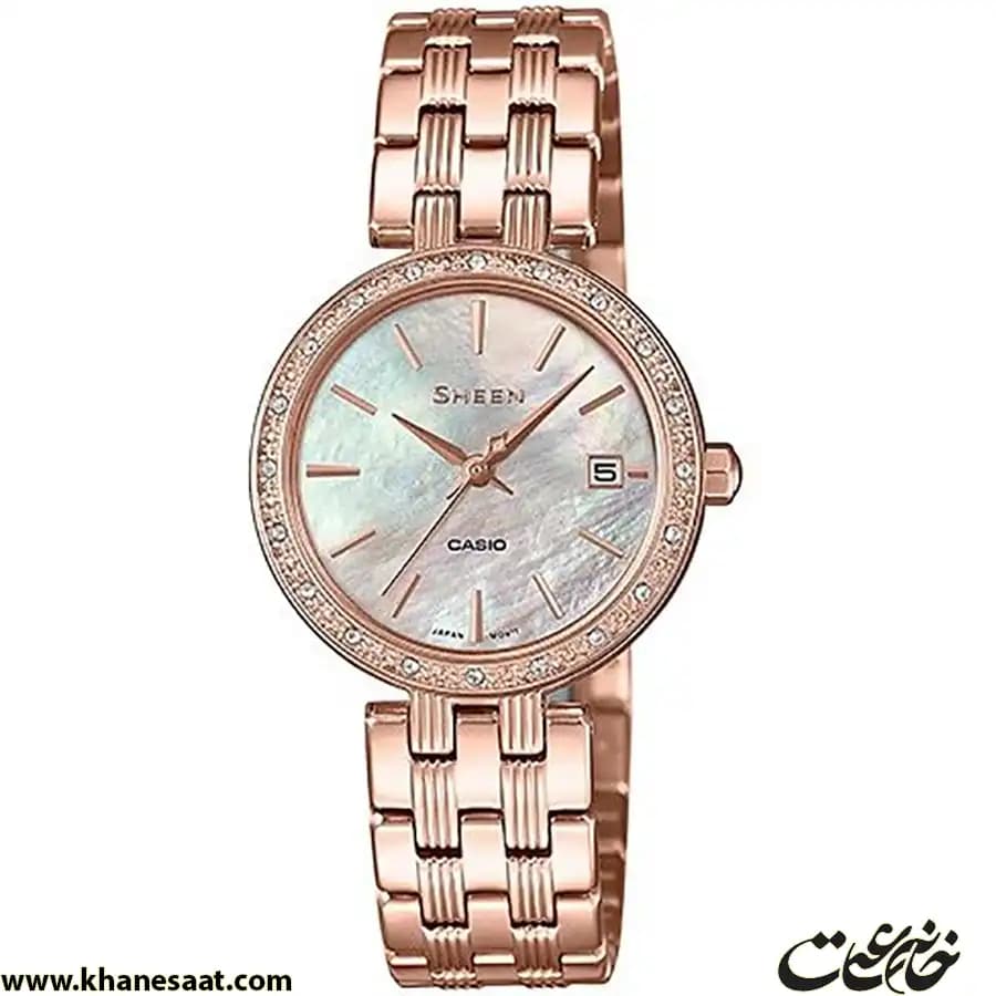 ساعت مچی زنانه کاسیو شین اصل مدل SHE-4060PG-4A — تصویر ۲