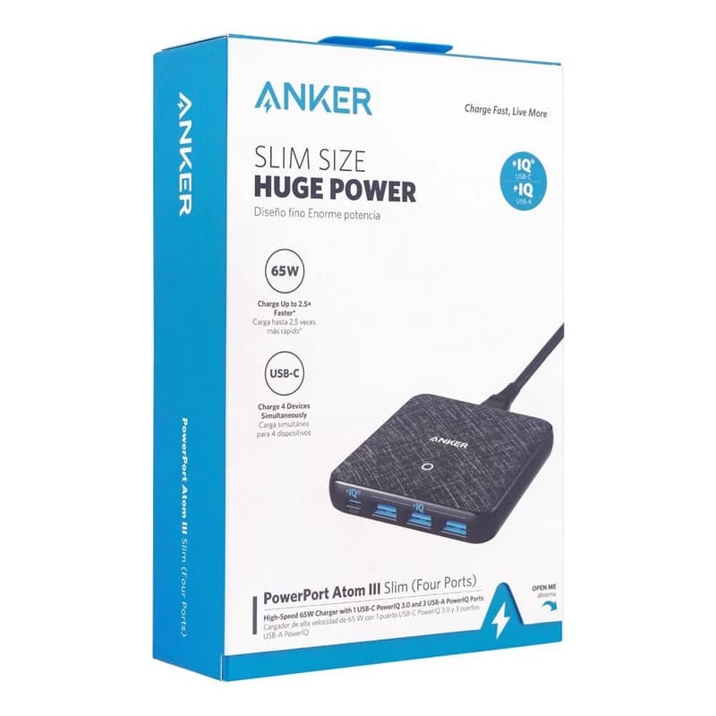 شارژر رومیزی 4 پورت USB-C انکر مدل A2045 – گارانتی شرکتی — تصویر ۲
