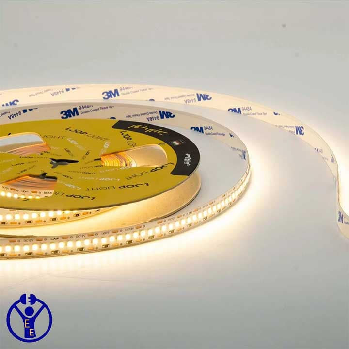 ریسه SMD LED نواری ۱۲ ولت لوپ لایت تراشه ۲۸۳۵ مدل POWER-204