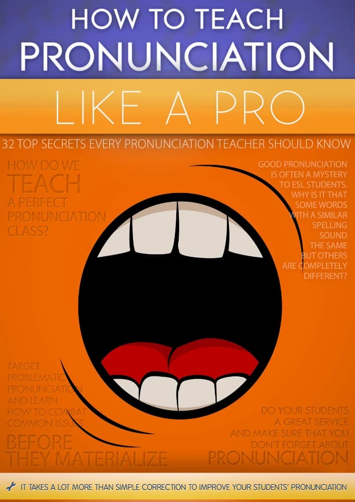 کتاب How to Teach Pronunciation Like a Pro (چگونه تلفظ را مانند یک حرفه‌ای تدریس کنیم) نسخه انگلیسی PDF