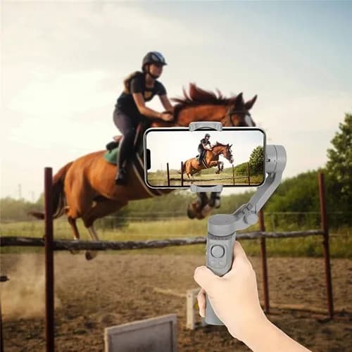 گیمبال و استبلایزر موبایل پرودو Porodo 3-Axis Gimbal Stabilizer PD-LFST035 با قابلیت تشخیص حرکت — تصویر ۷