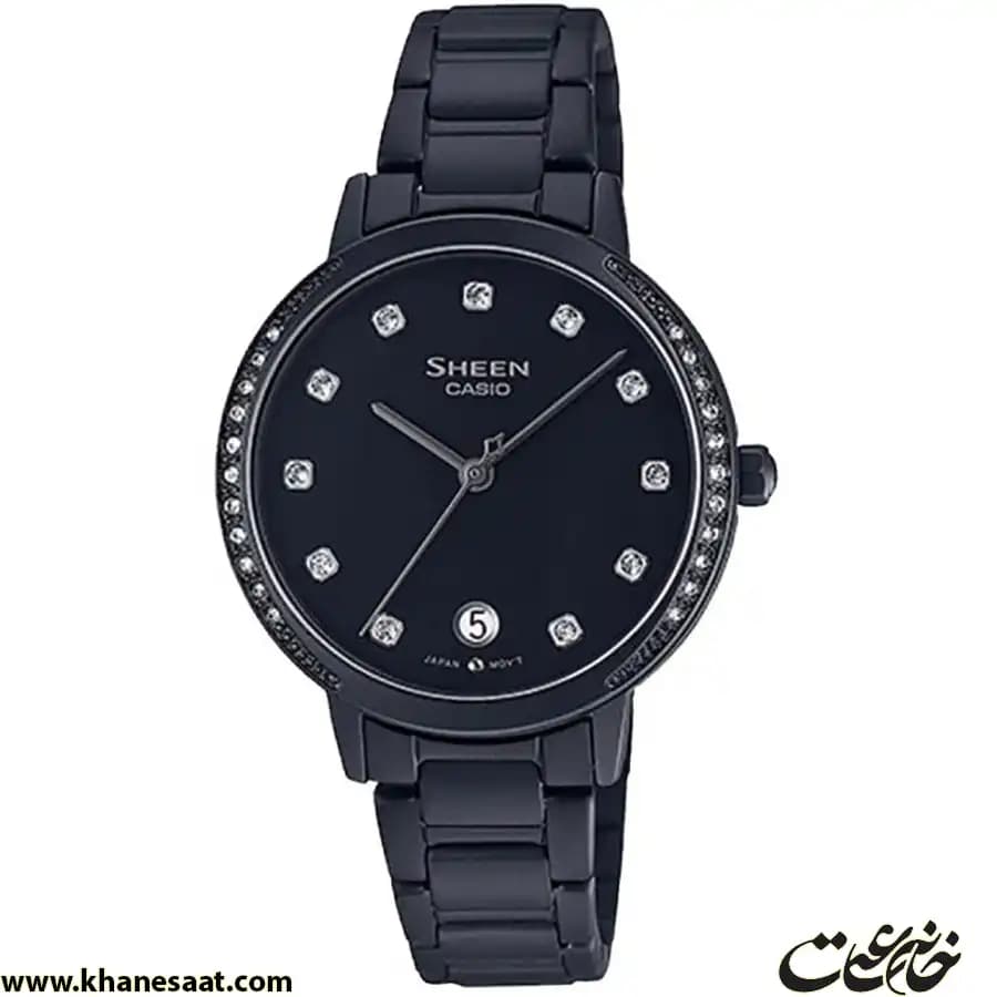 ساعت مچی زنانه کاسیو شین اصل مدل SHE-4056BD-1AUDF — تصویر ۲