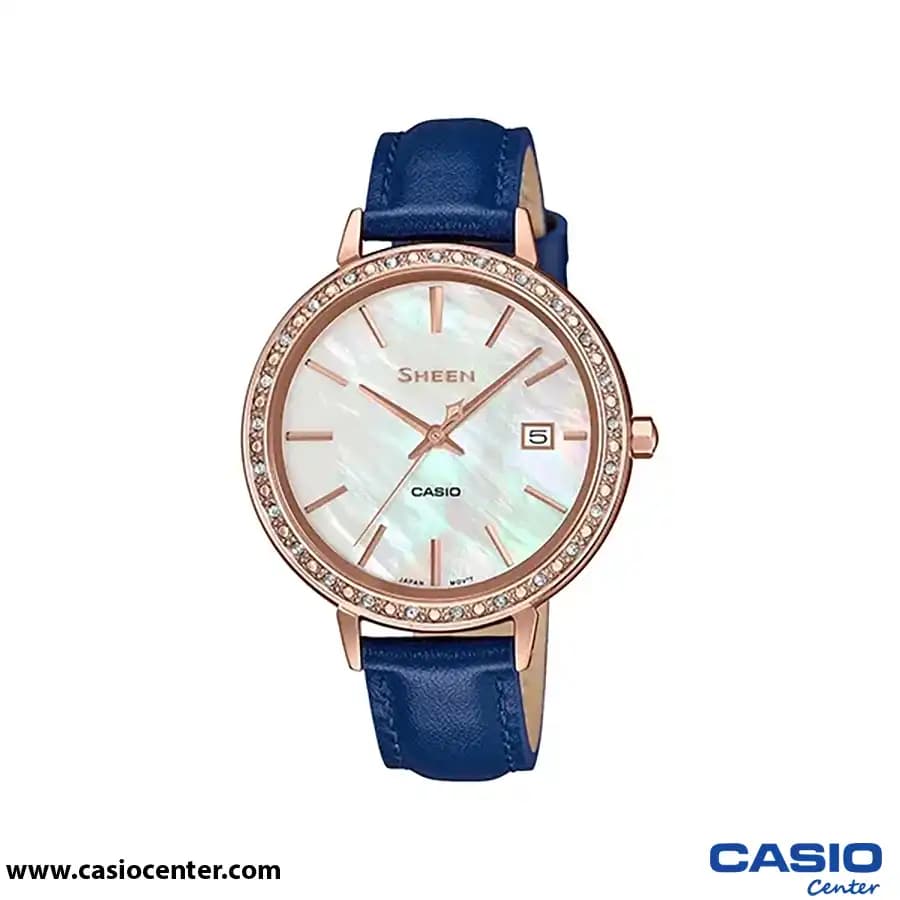 ساعت مچی زنانه کاسیو شین اصل مدل SHE-4052PGL-7A