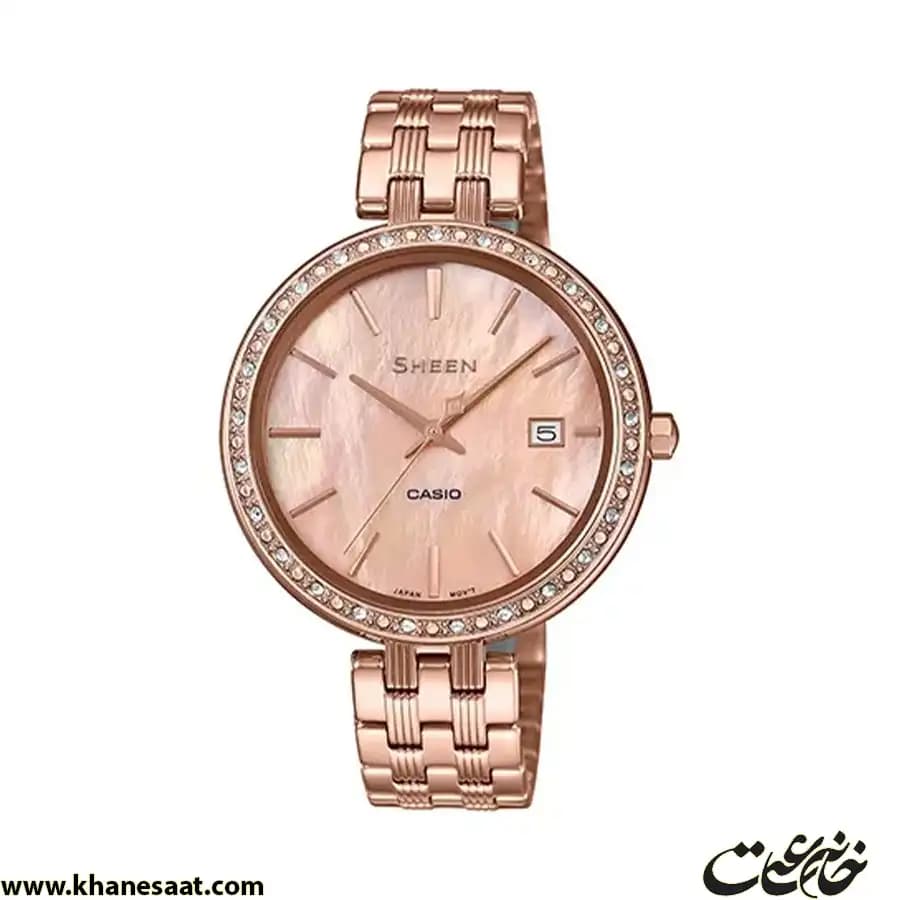 ساعت مچی زنانه کاسیو شین اصل مدل SHE-4052PG-4A — تصویر ۲