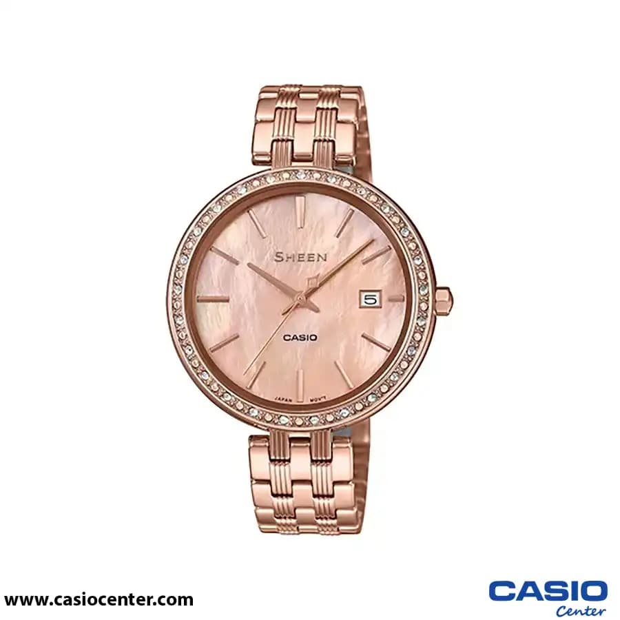 ساعت مچی زنانه کاسیو شین اصل مدل SHE-4052PG-4A