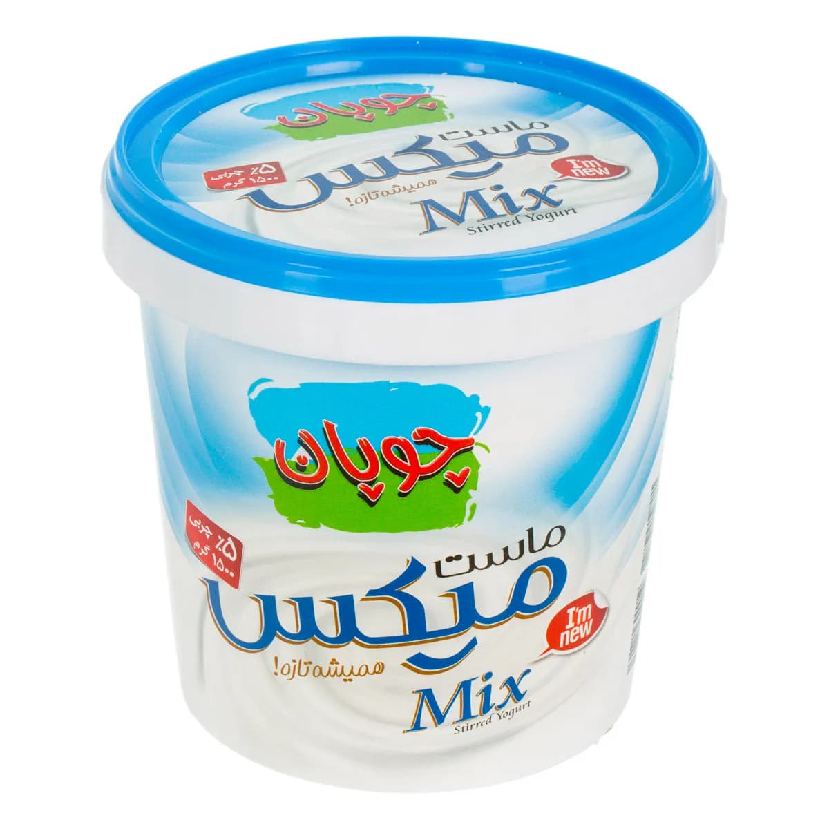 ماست میکس پرچرب چوپان 1500 گرم