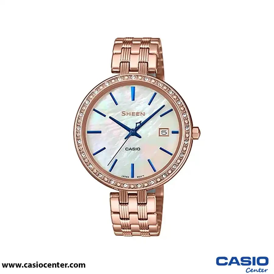 ساعت مچی زنانه کاسیو شین اصل مدل SHE-4052PG-2A
