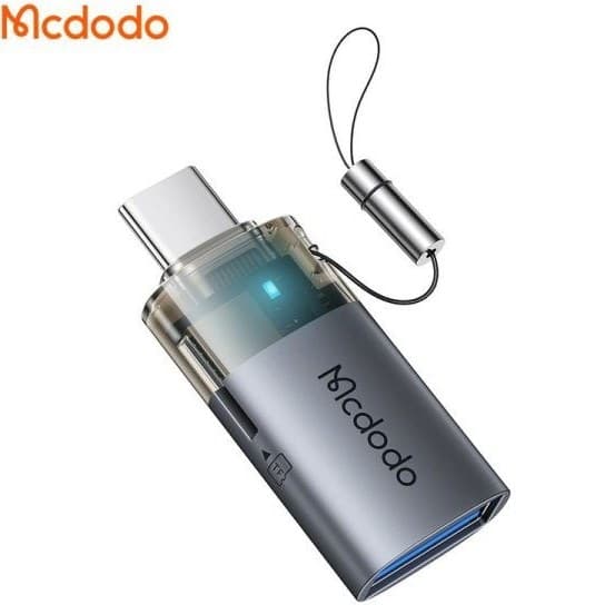 تبدیل او تی جی و رم ریدر تایپ سی مک دودو Mcdodo OTG 2in1 OT-7600