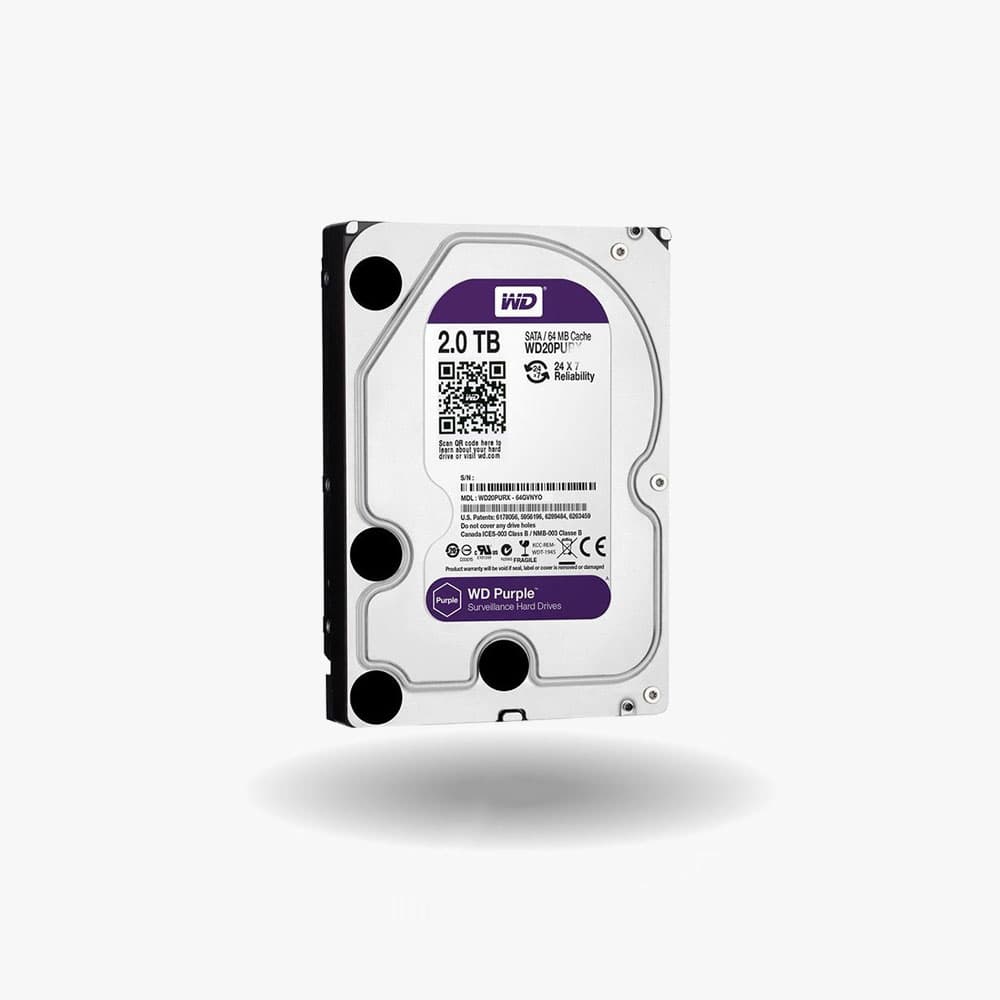 هارد دیسک اینترنال وسترن دیجیتال اصلی ظرفیت 2 ترابایت گارانتی دو ساله آواژه — تصویر ۲