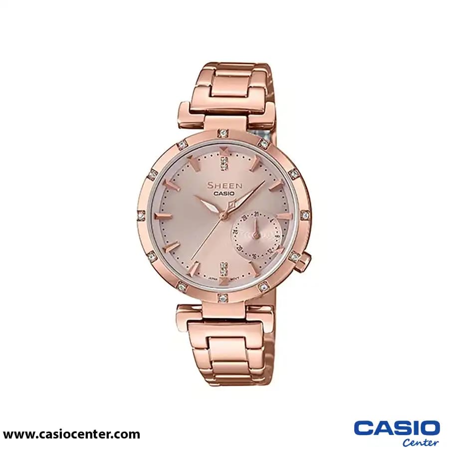 ساعت مچی زنانه کاسیو شین اصل مدل SHE-4051PG-4A