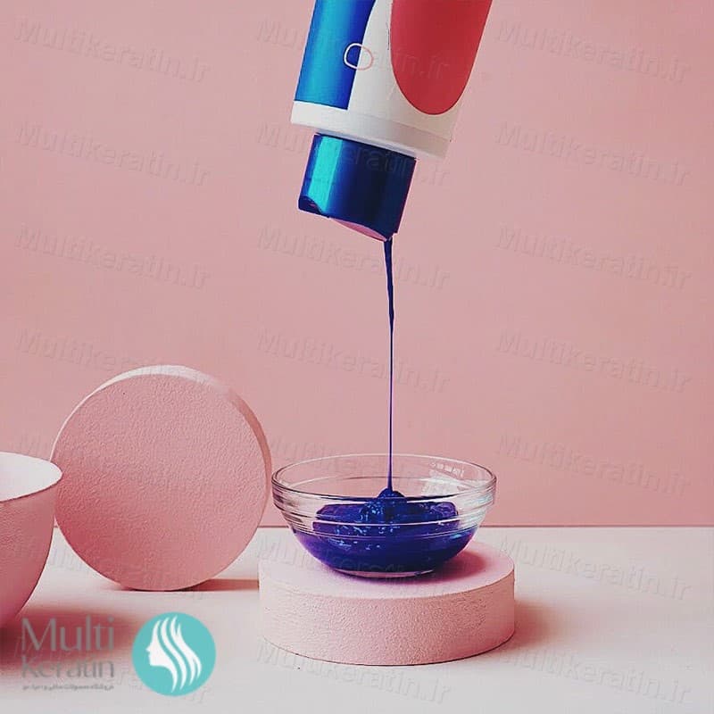 کراتین فیلو آبی APRICOT — تصویر ۲