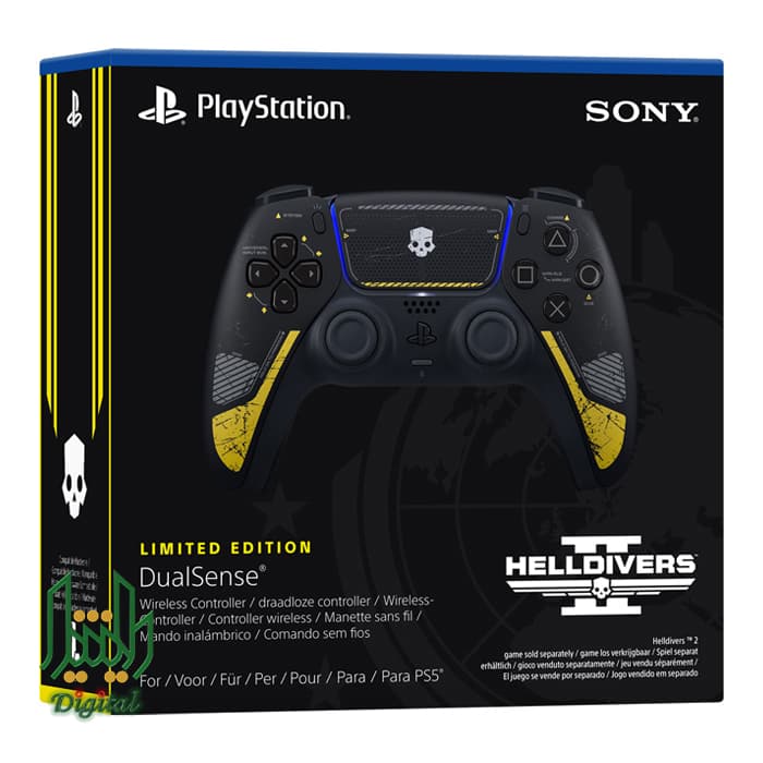 دسته PS5 نسخه محدود طرح Helldivers II