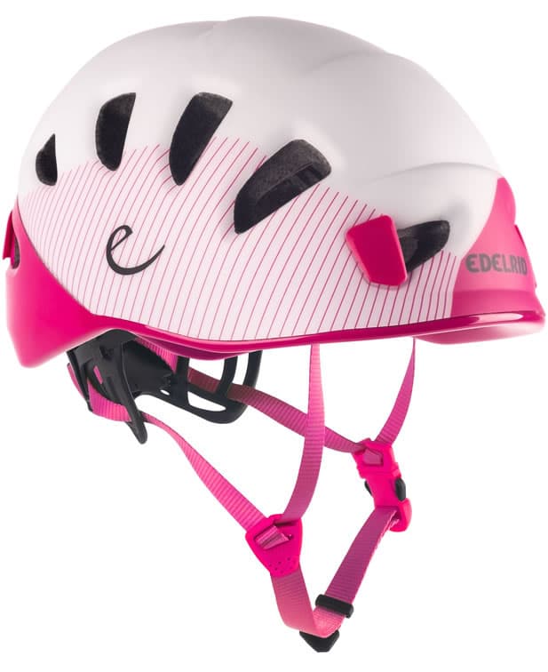 کلاه ایمنی ادلراید (صورتی-سفید) EDELRID مدل SHIELD II