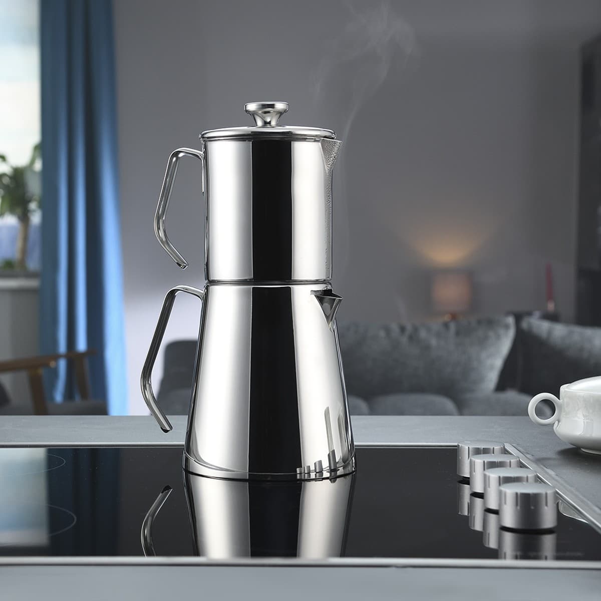 کتری و قوری کرکماز مدل آکوا AQUA A225 — تصویر ۲