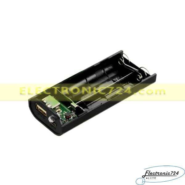 قاب و ماژول پاوربانک مشکی Black 5600mAh — تصویر ۳