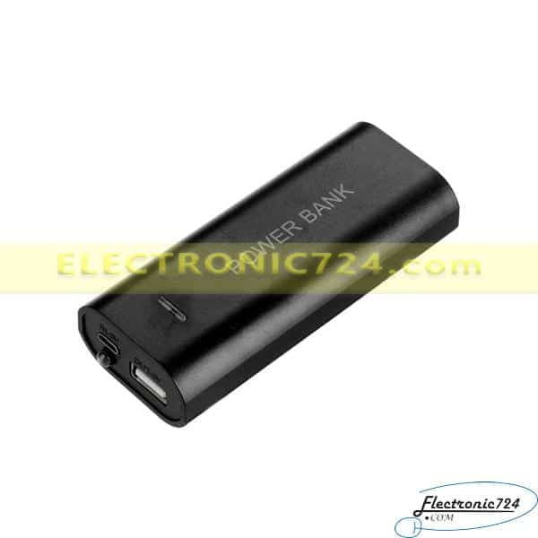 قاب و ماژول پاوربانک مشکی Black 5600mAh