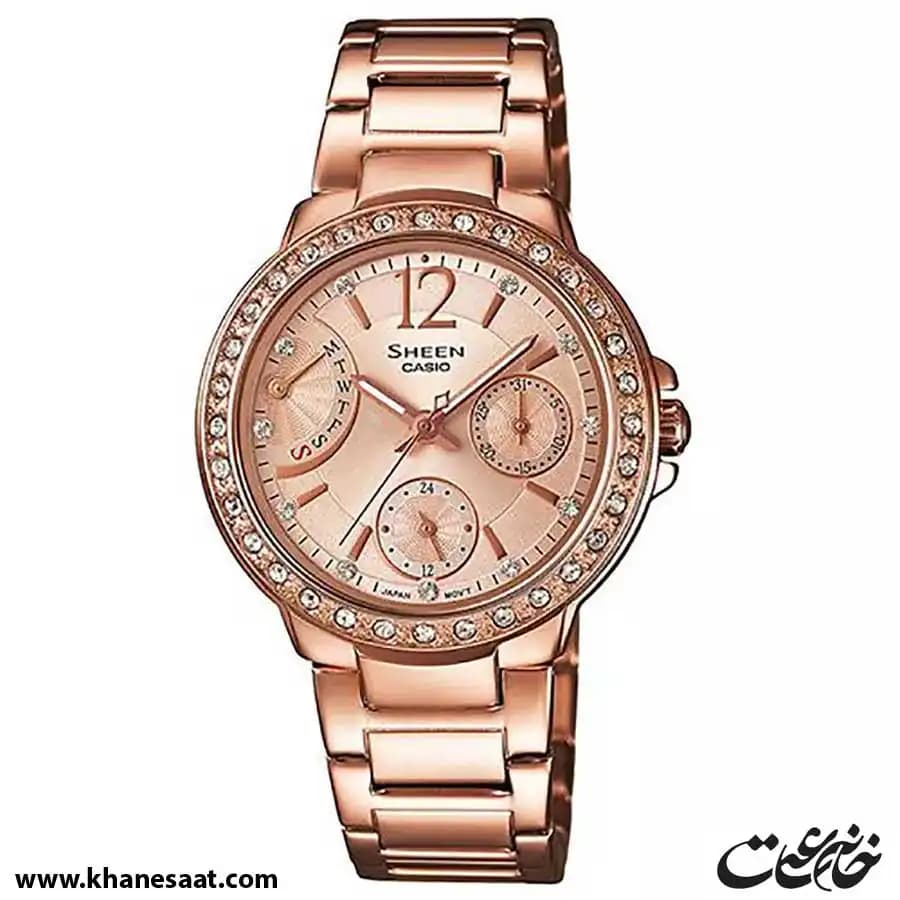 ساعت مچی زنانه کاسیو شین اصل مدل SHE-3805PG-9A — تصویر ۲