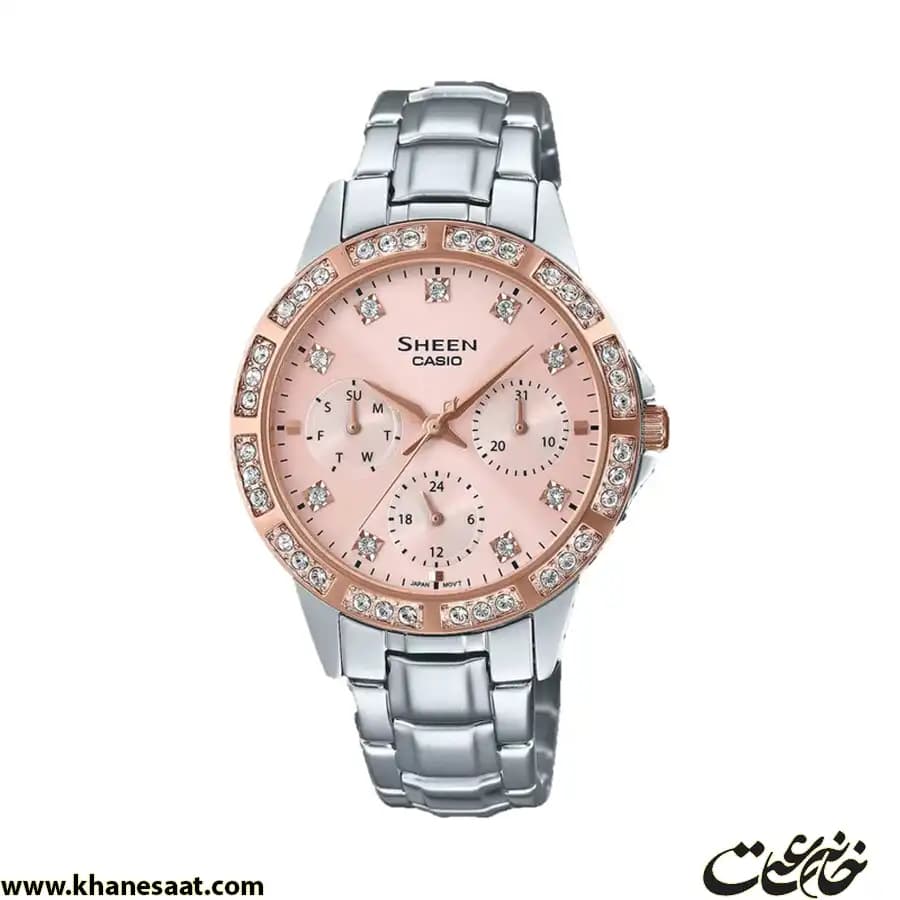 ساعت مچی زنانه کاسیو شین اصل مدل SHE-3517SG-4AUDF — تصویر ۲