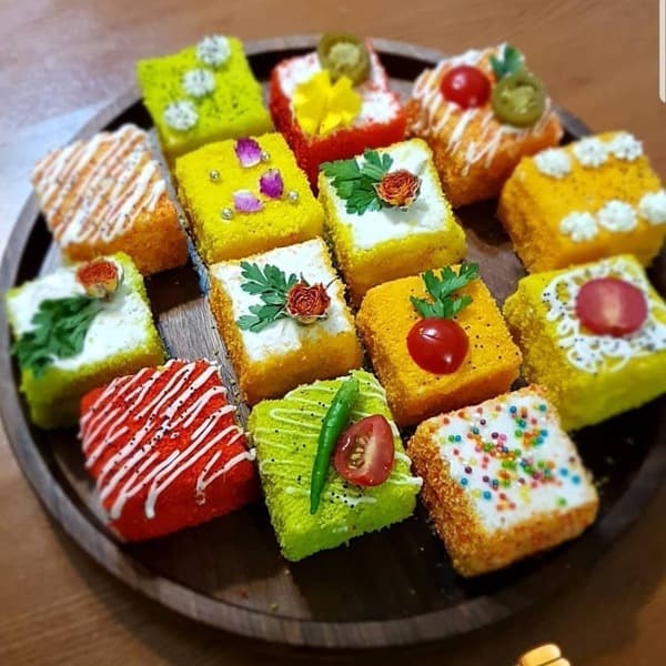پودر سوخاری رنگی سبز روشن – 500 گرم — تصویر ۳