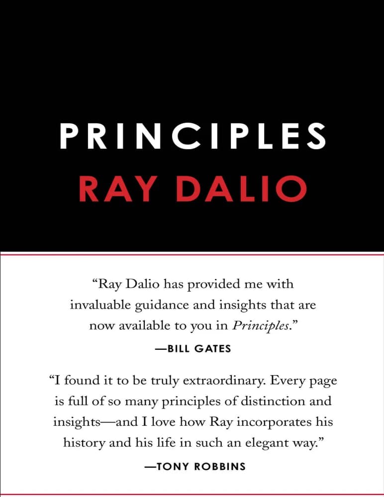 کتاب Principles: Life and Work (اصول: زندگی و کار) نسخه انگلیسی PDF | Ray Dalio
