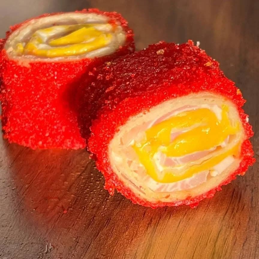 پودر سوخاری رنگی قرمز – 500 گرم — تصویر ۳