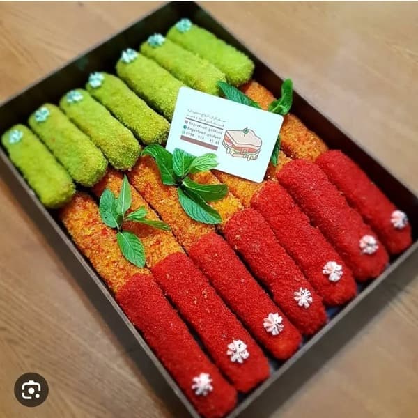 پودر سوخاری رنگی قرمز – 500 گرم — تصویر ۵