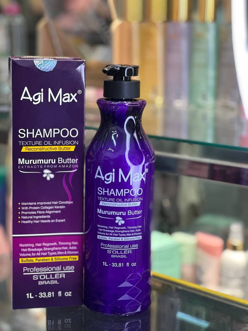 شامپو بدون سولفات ای جی آی مکس (Agi Max ) 1000 میلی لیتر — تصویر ۲