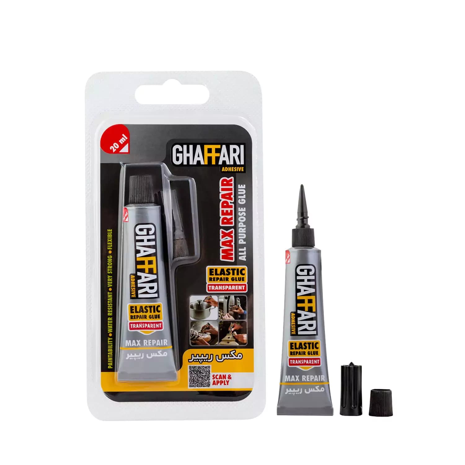 چسب همه کاره مکس ریپر غفاری MAX REPAIR — تصویر ۳