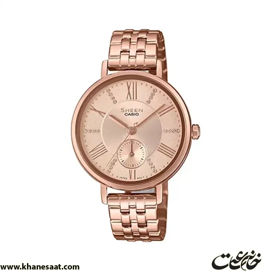 ساعت مچی زنانه کاسیو شین اصل مدل SHE-3066PG-4A — تصویر ۲