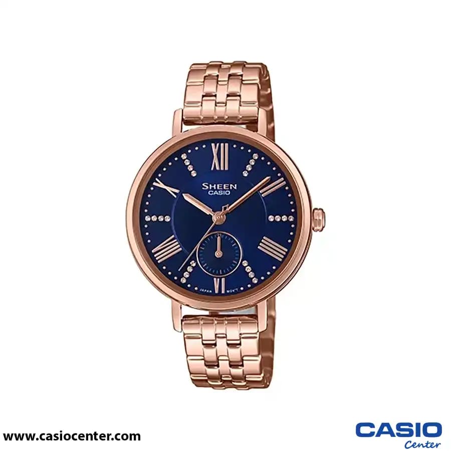 ساعت مچی زنانه کاسیو شین اصل مدل SHE-3066PG-2A