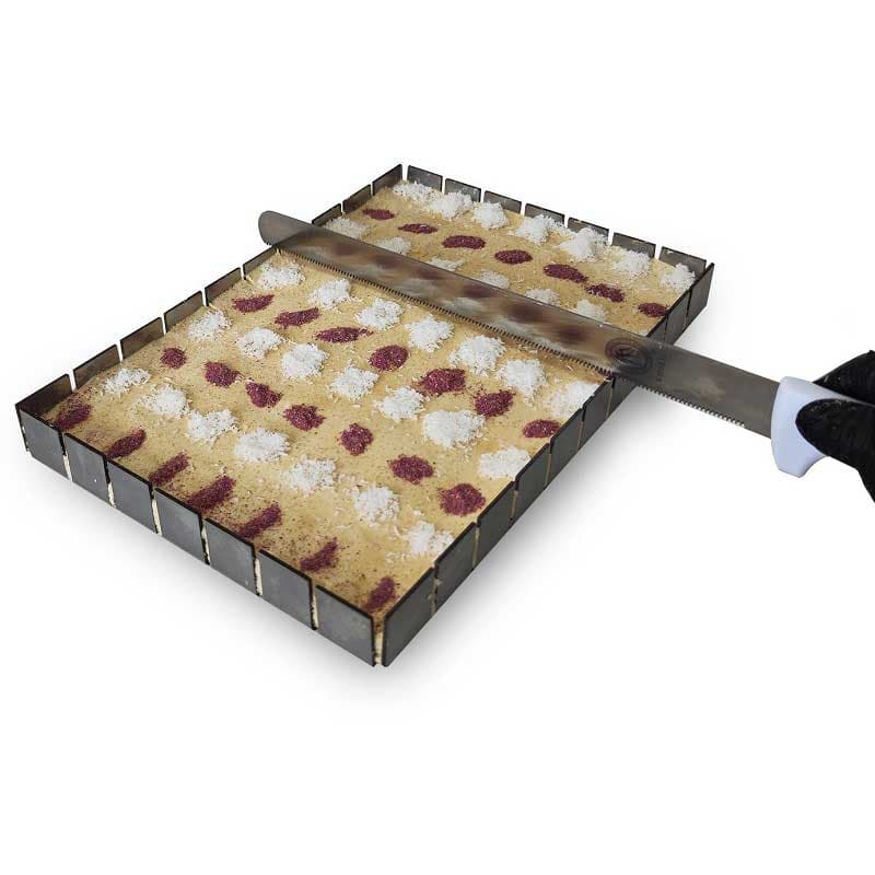 سینی اسلایسی مستطیل مدل مقسم دار گالوانیزه سایز 33×23 — تصویر ۴