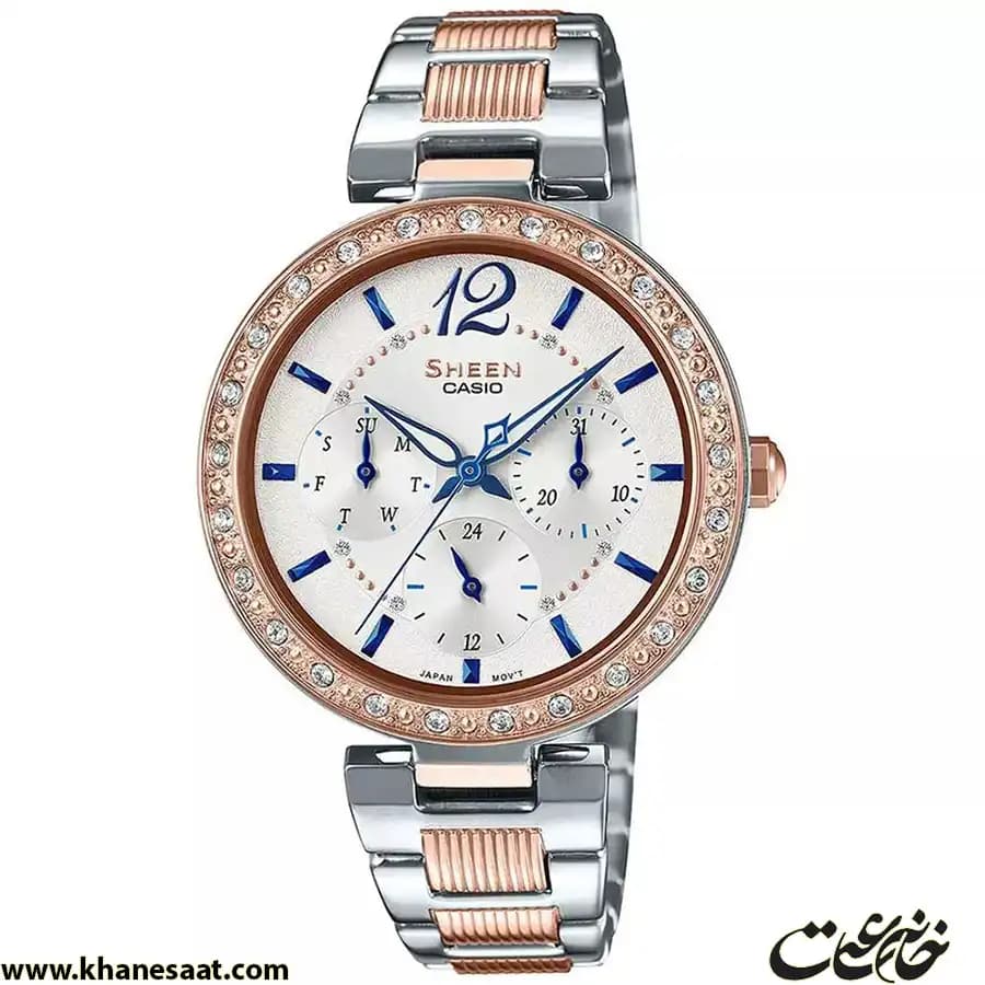 ساعت مچی زنانه کاسیو شین اصل مدل SHE-3065SPG-7B — تصویر ۲