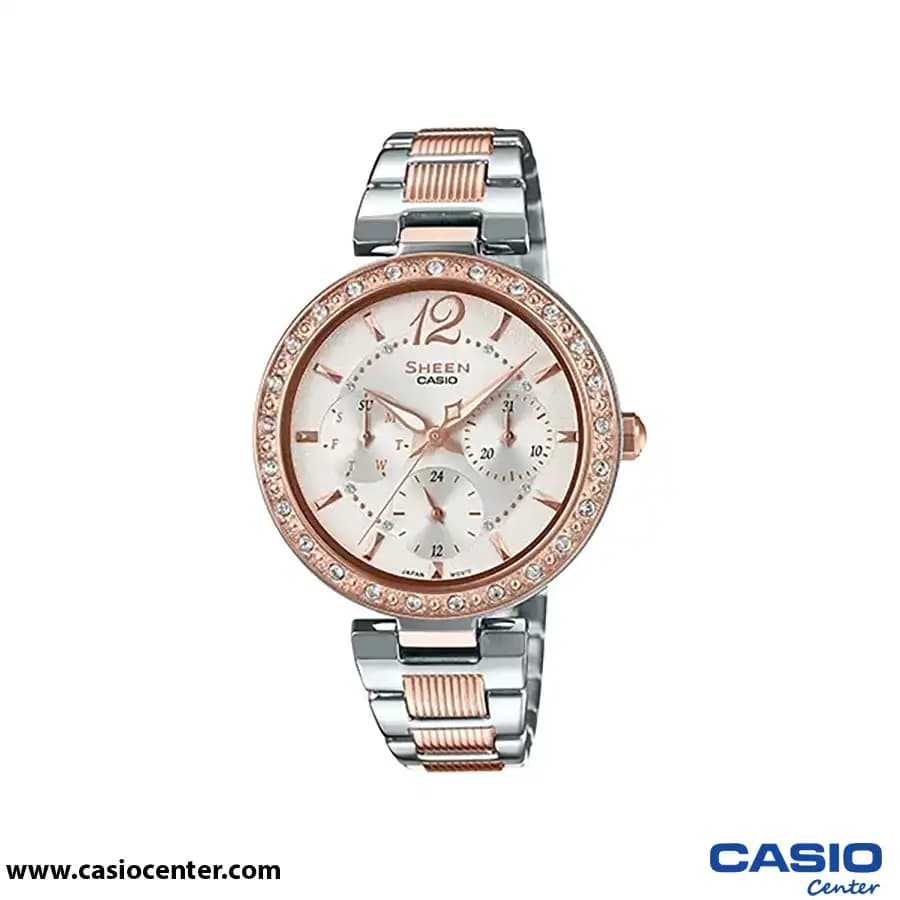 ساعت مچی زنانه کاسیو شین اصل مدل SHE-3065SPG-7A