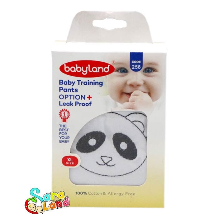 شورت آموزشی کودک بیبی لند baby land کد 256 سایز XL طرح پاندا — تصویر ۲