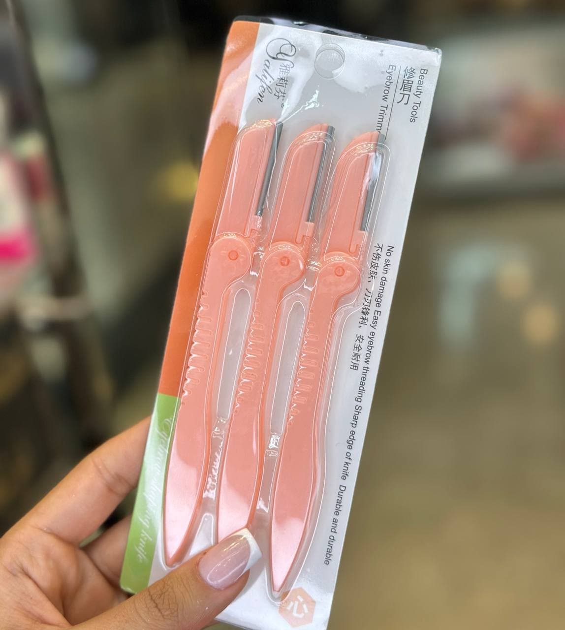 تیغ اصلاح صورت و ابرو تاشو