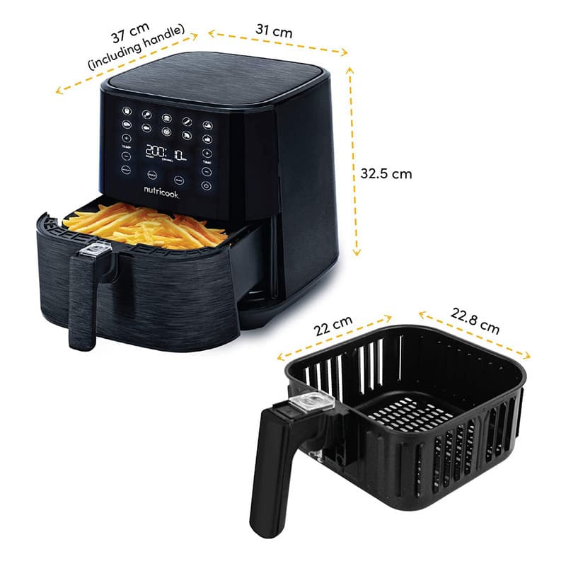 سرخ کن نوتریکوک مدل NUTRICOOK Air Fryer 2 NC-AF205K — تصویر ۴