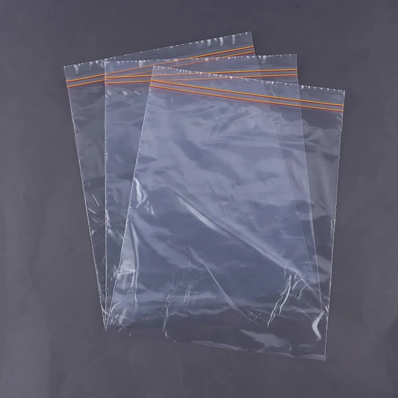 زیپ کیپ پک دار آزاده سایز 25*20 سانتی متر بسته 30 عددی